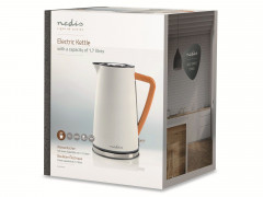 Nedis Wasserkocher NEDIS Wasserkocher KAWK510EWT, 1,7 l, 2200 W  Чайник Nedis Чайник NEDIS KAWK510EWT, 1,7 л, 2200 Вт