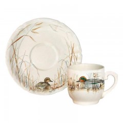 Gien Fayencerie Gien 'Sologne' Mokka-/Espresso-Untertasse 14 cm Gien &quot;Sologne&quot; Блюдце для мокко/эспрессо, 14 см