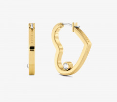 Tommy Hilfiger GP WITH CRYSTALS EARRINGS Earrings gold-coloured СЕРЬГИ GP С КРИСТАЛЛАМИ Серьги золотого цвета