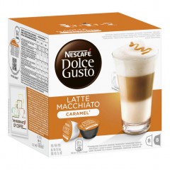 Nescafe Dolce Gusto Kapseln Капсулы "Latte Macchiato Caramel" 168,8 г