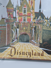 Houze Art PT. Marion Декоративное стеклянное панно &quot;Диснейленд&quot;, 12см x 9,5см, США, 1970-80гг.