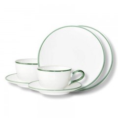 Gmundner Keramik Gmundner Keramik Gruner Rand Breakfast for two Gmundner Ceramics Gr?ner Rand Завтрак на двоих