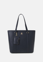 Tommy Hilfiger TOMMY LIFE SOFT TOTE Tote bag space blue TOMMY LIFE SOFT TOTE Сумка-тоут космический синий