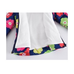 frler frler Steppjacke mit Kunstfell Kragen Mantel fur Madchen frler стеганая куртка с воротником из искусственного меха пальто для девочки