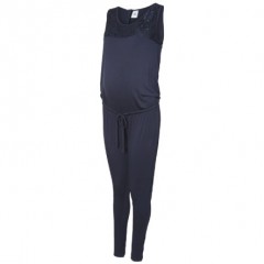 mama licious Брюки для беременных MLBELLA Jumpsuit navy blazer