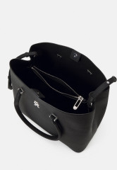 Tommy Hilfiger EMBLEM SATCHEL Across body bag black EMBLEM SATCHEL Сумка через плечо черный