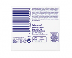 NIVEA Tagescreme Natural Balance feuchtigkeitsspendend, Нивеа Крем для лица увлажняющий с  органическим алоэ вера, маслами жожоба и миндаля, 50 мл