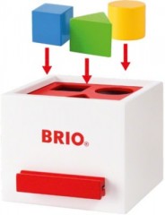 BRIO 7-tlg. Holz Sortier-Box 7 шт. деревянный сортировочный ящик