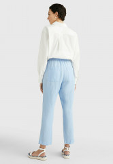 Tommy Hilfiger BOYFIT CAS PULL ON Trousers vessel blue BOYFIT CAS PULL ON Брюки сосуд синий