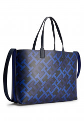 Tommy Hilfiger Monogram Iconic  Across body bag space blue mix Monogram Iconic — сумка через плечо космический синий микс
