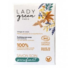 Lady Green Care Soap Face &amp; Body Purifying 100g  Мыло для ухода за лицом и телом очищающее 100г