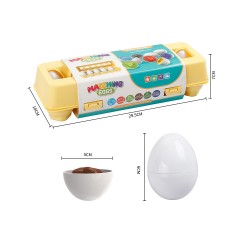 Vetaka Geometrie Eier Sortierspiel Montessori Spielzeug fur Kinder Геометрическая сортировка яиц Монтессори-игры для детей