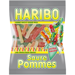 Haribo Saure Pommes жевательный мармелад 175г