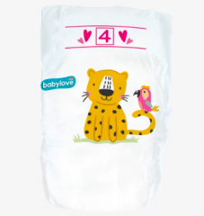 babylove Windeln Premium Gr. 4 Maxi (8-14 kg), Jumbo Pack, 84 St Подгузники Размер maxi 8-14kg, 2x42 stück, 84 шт
