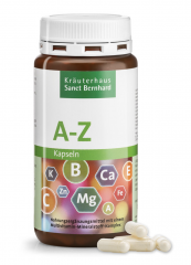 Krauterhaus Sanct Bernhardt A-Z Capsules Мультивитаминно-минеральный комплек 24 жизненно важных вещества один раз в день, 150 капсул
