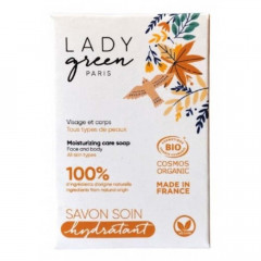 Lady Green Care Soap Face &amp; Body Moisturizing 100g  Мыло-уход для лица и тела Увлажняющее 100г