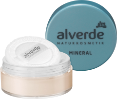 alverde NATURKOSMETIK  Mineral Puder porcelain 01, 10 g Минеральная Пудра 10 г