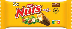 Nestle Nuts Schokoriegel mit Nuss und Karamell 5x30g Молочный шоколад с карамелью фундуком 5x30г