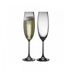 Bitz Bitz Trinkglaser clear Champagnerglas 0,22 L Set 2-tlg. Бокалы для питья Bitz прозрачные для шампанского 0,22 л набор из 2 шт.