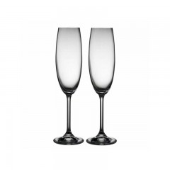Bitz Bitz Trinkglaser clear Champagnerglas 0,22 L Set 2-tlg. Бокалы для питья Bitz прозрачные для шампанского 0,22 л набор из 2 шт.
