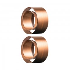 Eisch Eisch Kaya Kupfer Serviettenringe Glas Set 2-tlg. d: 5 cm / h: 2,4 cm Eisch Kaya медные кольца для салфеток стеклянный набор 2 шт. д: 5 см / ч: 2,4 см