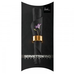 Eisch Eisch Kaya Kupfer Serviettenringe Glas Set 2-tlg. d: 5 cm / h: 2,4 cm Eisch Kaya медные кольца для салфеток стеклянный набор 2 шт. д: 5 см / ч: 2,4 см