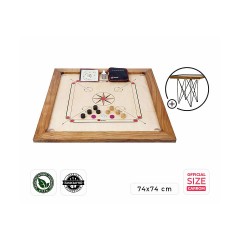 UBERGAMES Karromspiel Turnier Carrom spiel Турнир по игре в карром