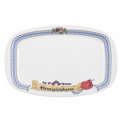 Seltmann Weiden Seltmann Weiden Compact Bayern Platte oval 'Brotzeitplatte' 33 cm Seltmann Weiden Compact Bavaria Блюдо овальное &quot;Brotzeitplatte&quot; 33 см