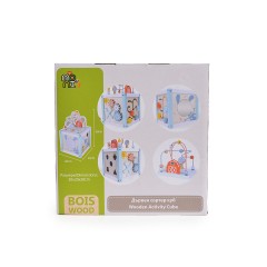 MONI Motorikwurfel 1020 Holz Motorikwurfel Кубик моторики 1020 Деревянный кубик моторики