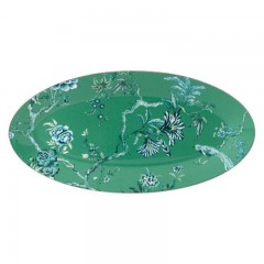 Wedgwood Wedgwood 'Jasper Conran Chinoiserie Green' Platte oval 45 cm Wedgwood &quot;Jasper Conran Chinoiserie Green&quot; Блюдо овальное 45 см