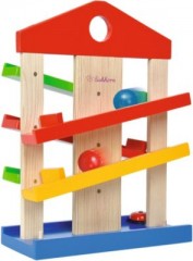 Eichhorn Kugelbahn Rollbahn-Haus Мраморный дом на взлетно-посадочной полосе