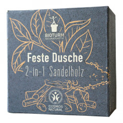 Bioturm Festes Dusche 2-in-1 Sandelholz 100g  Твердый душ Сандаловое дерево 2-в-1 100г