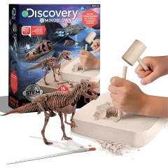 Toy Dinosaur Excavation Kit Skeleton 3D Puzzle Набор для раскопок игрушечного динозавра Скелет 3D-головоломка