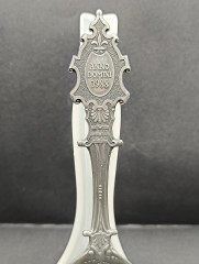 Ложка сувенирная винтажная WMF &quot;Крепость Мариенберг&quot;, олово, 19.5 см, Германия, 1988 год.