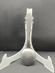 Ложка сувенирная винтажная WMF &quot;Крепость Мариенберг&quot;, олово, 19.5 см, Германия, 1988 год.