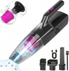 Yoyaxi Akku-Handstaubsauger Tragbarer Handstaubsauger von Hoover, 3-Stunden-Akkubetrieb fur das Heimtierburo Беспроводной ручной пылесос Yoyaxi Портативный ручной пылесос Hoover, 3 часа работы от аккумулятора, для офиса с домашними животными