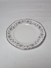 Hutschenreuther Bavaria Набор фарфоровых тарелок &quot;Незабудки&quot;, 5 шт х 15,5 x 2 см, Германия, 1960-70гг.