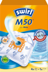 Swirl Пылесборник для пылесоса M50 MicroPor Plus inkl. 1 Filter, 4 шт