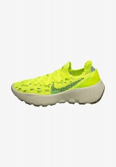 Nike Sportswear SPACE HIPPIE Sneaker low lt lemon twist geode teal-volt SPACE HIPPIE Низкие кроссовки женские lt лимонный твист жеод чирок-вольт
