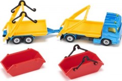 SIKU SIKU 1695 LKW mit Absetzmulde und Anhanger Грузовик SIKU 1695 с скипом и прицепом