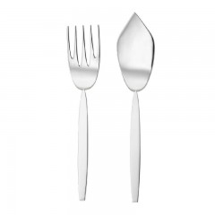 Robbe &amp; Berking Robbe &amp; Berking 12 - 925 Sterling Silber Fischvorlegebesteck 2-tlg. Robbe &amp;amp; Berking 12 - Столовые приборы для сервировки рыбы из стерлингового серебра 925 пробы, 2 предмета.