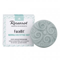 Rosenrot Festes Waschgel FaceBit Normale bis fettige Haut 50g  Твердый гель для умывания FaceBit Нормальная и жирная кожа 50г
