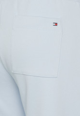 Tommy Hilfiger TAPERED MONOGRAM SWEATPANTS Tracksuit bottoms breezy blue СПОРТИВНЫЕ БРЮКИ TAPERED MONOGRAM Спортивные штаны свежий синий