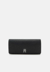 Tommy Hilfiger EMBLEM FLAP WALLET Wallet black КОШЕЛЕК С КЛАПАНОМ С ЭМБЛЕМОЙ Бумажник черный