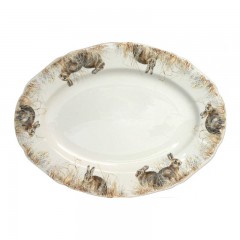 Gien Fayencerie Gien 'Sologne' Platte oval 39,3 x 29 cm Gien &quot;Sologne&quot; Блюдо овальное 39,3 x 29 см