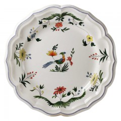 Gien Fayencerie Gien 'Oiseaux Paradis' Platte rund tief 31 cm Gien &quot;Oiseaux Paradis&quot; Блюдо круглое глубокое 31 см