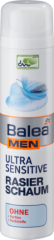Balea Men ultra sensitive Rasierschaum Пена для бритья для очень чувствительной кожи, 300 мл
