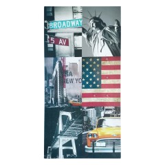 Shanghai Decoration Фото-коллаж &quot;Нью-Йорк, Бродвей, Статуя Свободы&quot; 2005-2010гг, 60х30х2см
