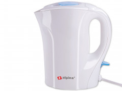 Alpina Alpina Wasserkocher ALPINA Wasserkocher, 1 L, 1000 W, weiss  Чайник Alpina Чайник ALPINA, 1 л, 1000 Вт, белый