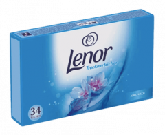 Lenor Trockentucher 3stk Ленор Ароматизирующие салфетки для сушильной машины, "Апрельская свежесть",  3 упаковки х 34 штуки (102 шт)